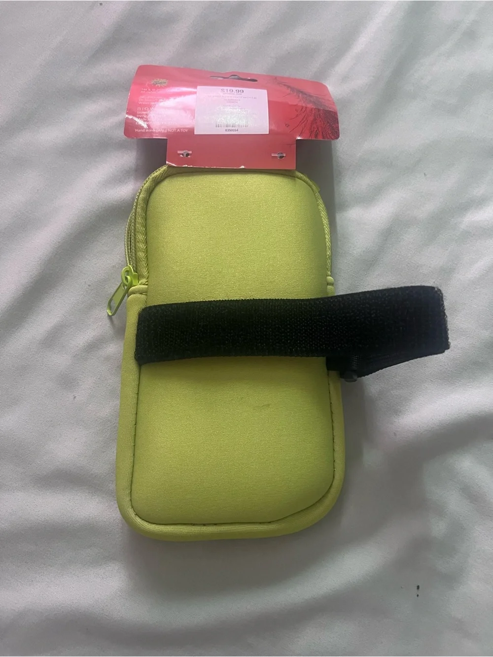 Grinch Neon Green Water Bottle Pouch Phone Case